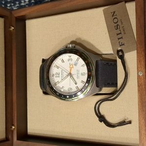 Filson Journeyman GMT Watch by Shinola